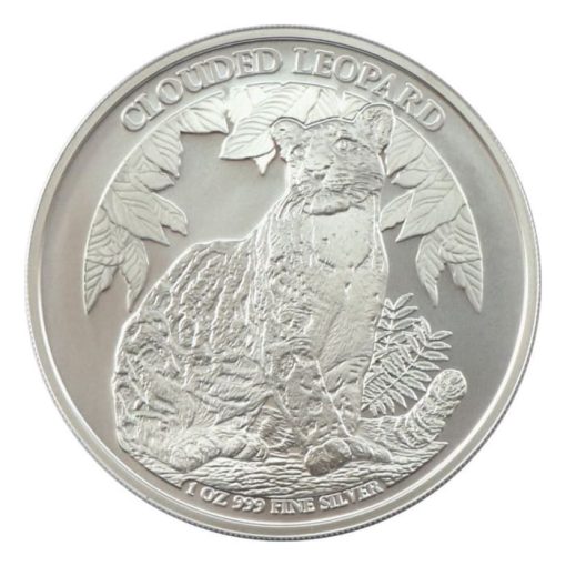 2023 (New) Cambodia Clouded Leopard Silver 1 oz Coin