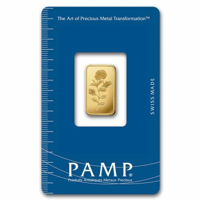 (New) Swiss Pamp Rosa Gold 2.5 Gram Bar
