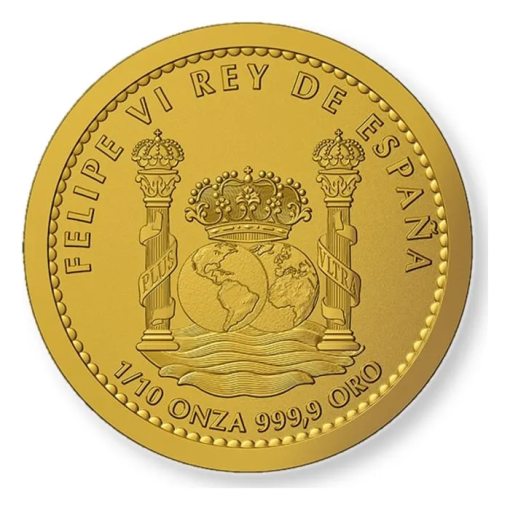 2024 (New) Spain Cartujano Horse Gold 1/10 oz Coin - Image 2