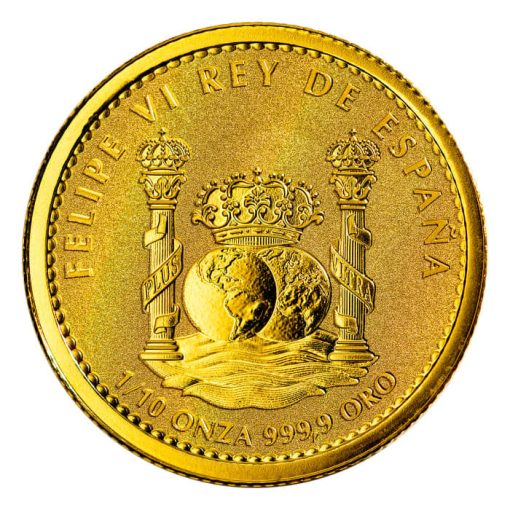 2023 (New) Spain Toro Gold 1/10 oz Reverse Proof Coin - Image 2