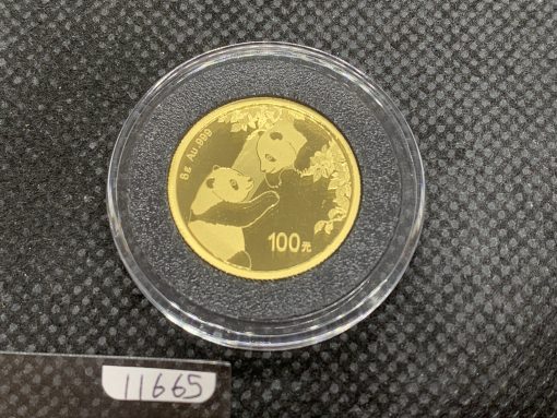 2023 (New) Chinese Panda Gold 8 gram Coin #11665