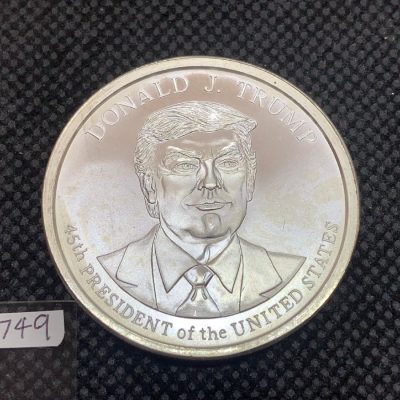 (New) USA「President Donald J. Trump」Silver 1 oz Coin #7749