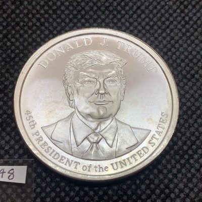 (New) USA「President Donald J. Trump」Silver 1 oz Coin #7748