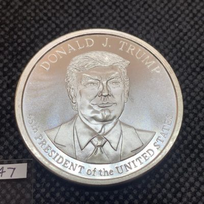 (新品) アメリカ「ドナルド・J・トランプ大統領」純銀 1オンス メダル #7747