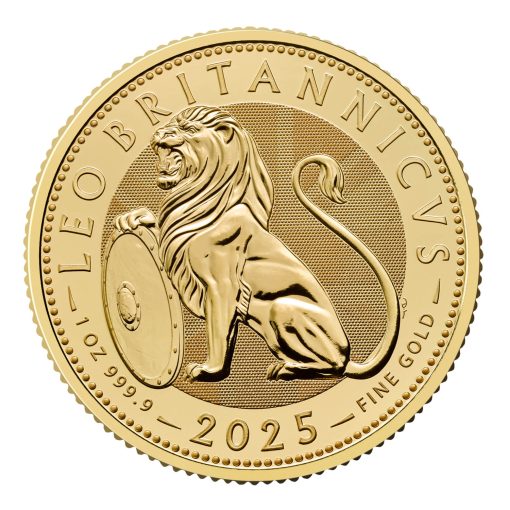 2025年 (新品) イギリス「英国のライオン」純金 1オンス 金貨
