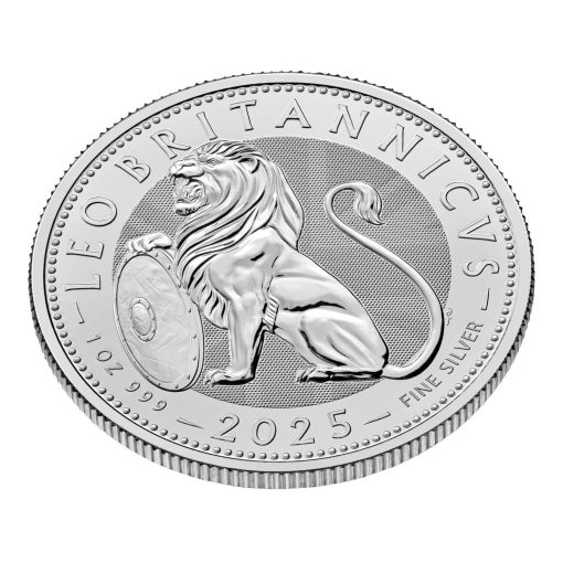 2025年 (新品) イギリス「英国のライオン」純銀 1オンス 銀貨 - 画像 (3)