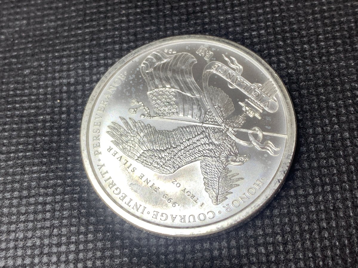 (新品) アメリカ「ドナルド・J・トランプ大統領」純銀 1オンス メダル #7736 - 画像 (6)