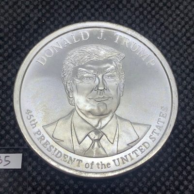(新品) アメリカ「ドナルド・J・トランプ大統領」純銀 1オンス メダル #7635