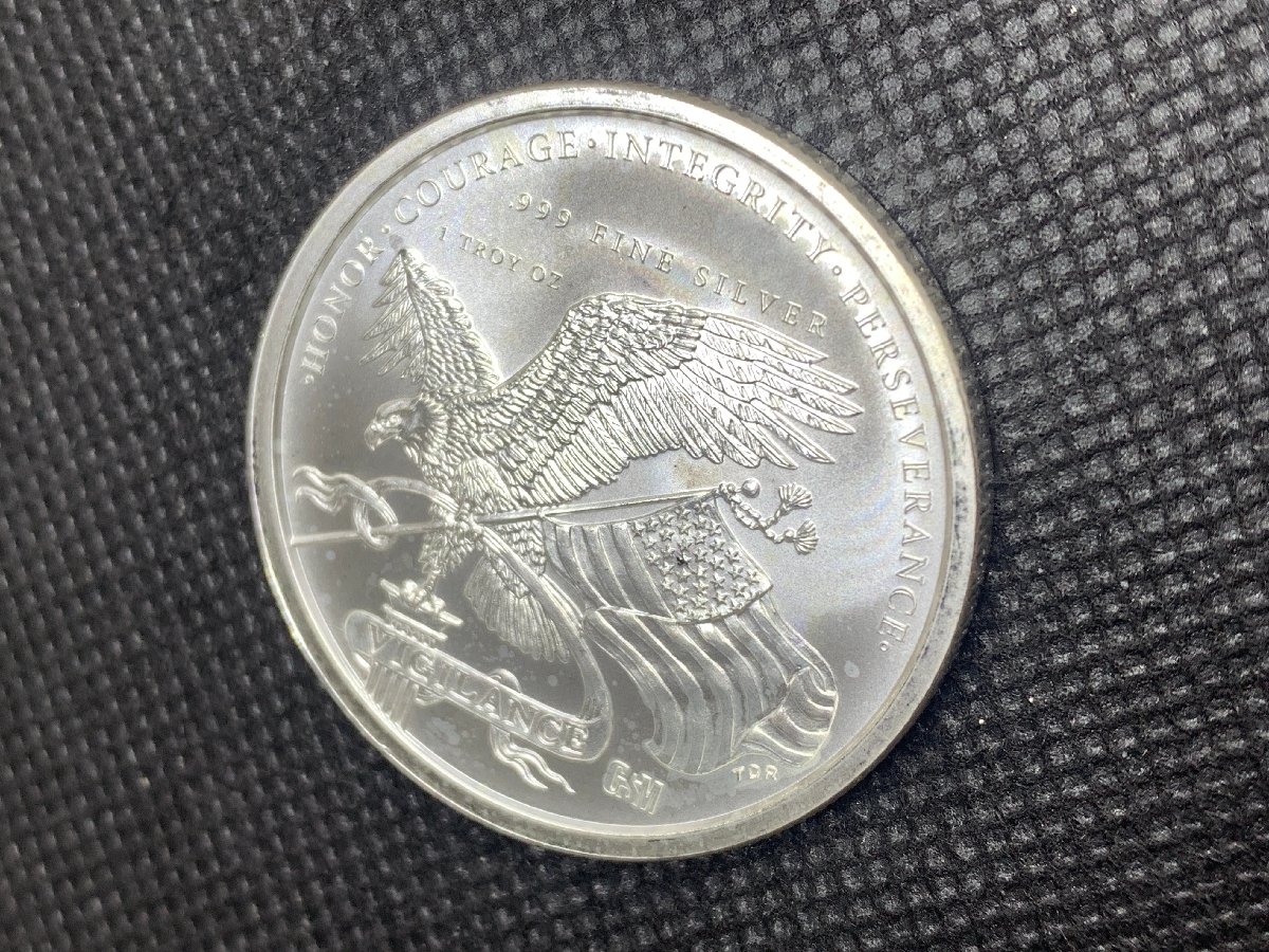 (新品) アメリカ「ドナルド・J・トランプ大統領」純銀 1オンス メダル #7633 - 画像 (5)