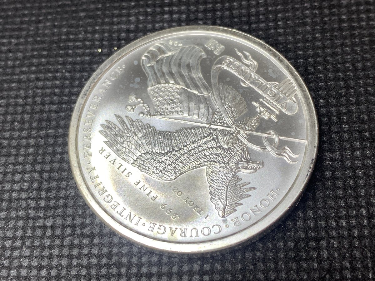 (新品) アメリカ「ドナルド・J・トランプ大統領」純銀 1オンス メダル #7633 - 画像 (7)