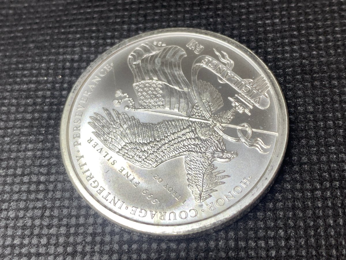 (新品) アメリカ「ドナルド・J・トランプ大統領」純銀 1オンス メダル #7632 - 画像 (6)