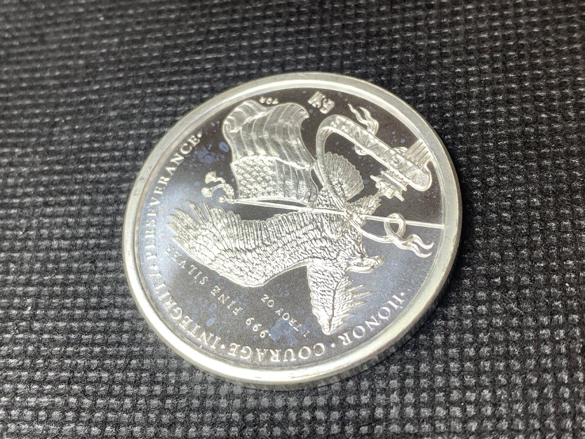 (新品) アメリカ「ドナルド・J・トランプ大統領」純銀 1オンス メダル #7599 - 画像 (6)