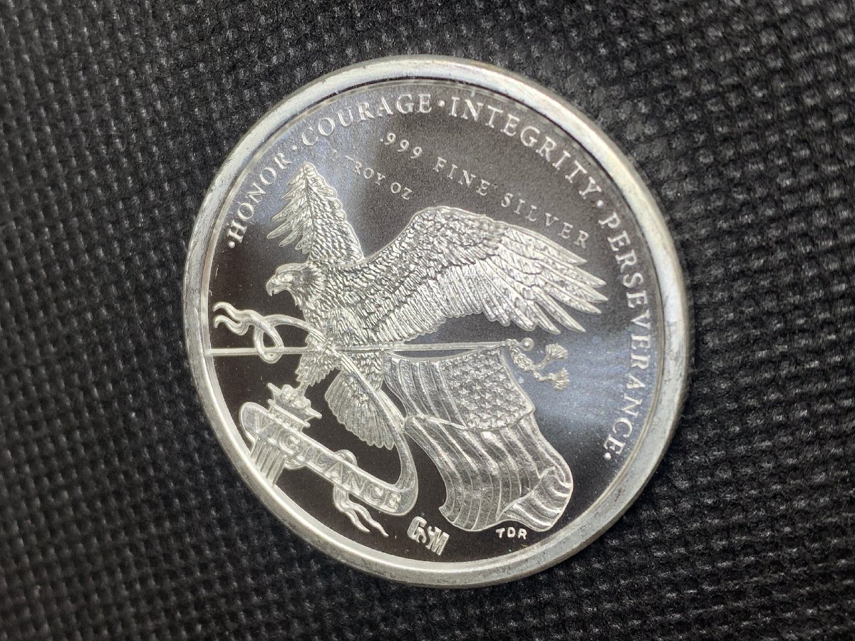 (新品) アメリカ「ドナルド・J・トランプ大統領」純銀 1オンス メダル #7598 - 画像 (4)