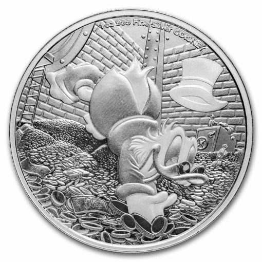 2025 (New) Niue Disney Scrooge McDuck Silver 1 oz Coin