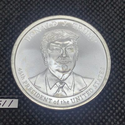 (新品) アメリカ「ドナルド・J・トランプ大統領」純銀 1オンス メダル #7511