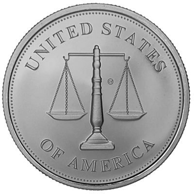 (New) USA Johnson Matthey Silver 1 oz Round