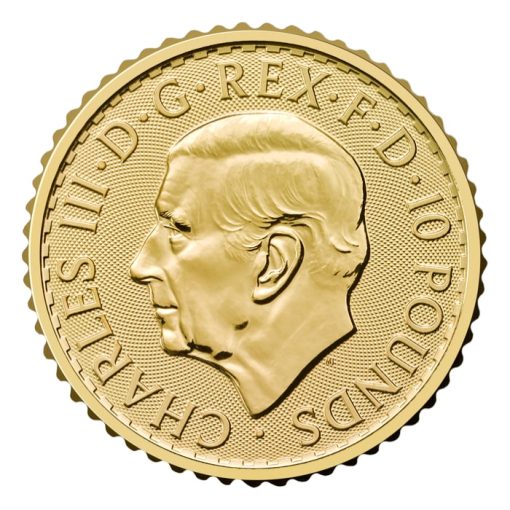 2026 (New) Great Britain Britannia Gold 1/10 oz Coin - Image 2