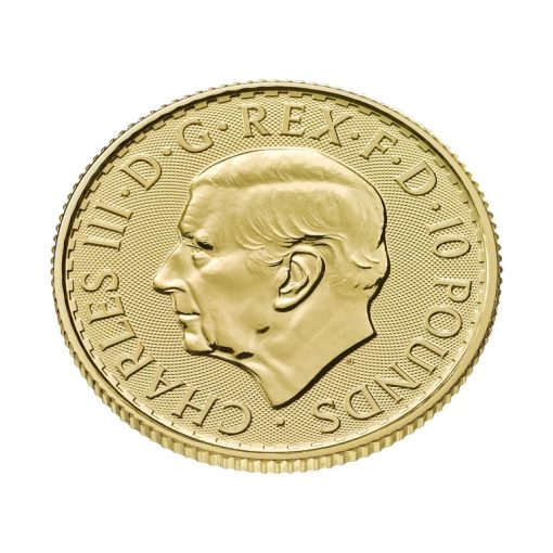 2026 (New) Great Britain Britannia Gold 1/10 oz Coin - Image 4