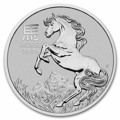 2026 (New) Australian Year of the Horse Lunar Platinum 1 oz Coin PCGS MS70 (FirstStrike, Red Label) - Image 3
