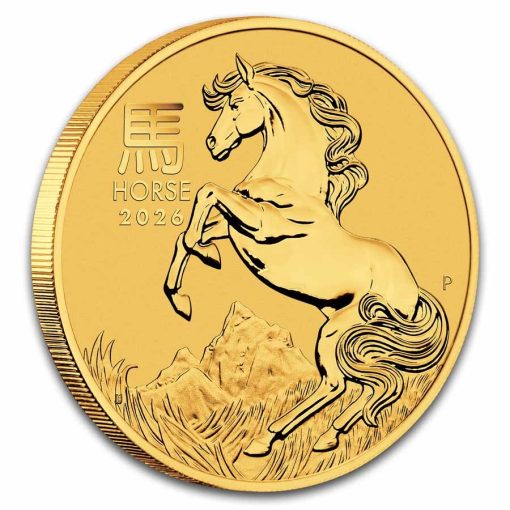 2026 (New) Australian Year of the Horse Lunar Gold 1 oz Coin PCGS MS70 (FirstStrike, Red Label) - Image 4