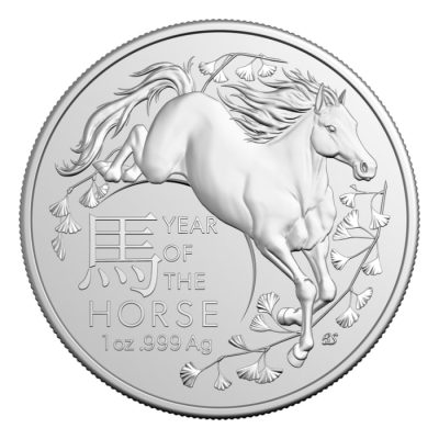 2026 (New) Australian Lunar Year of the Horse RAM Silver 1 oz Coin