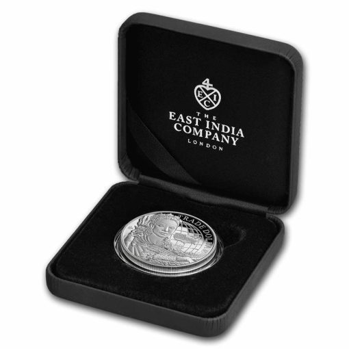 2023 (New) St. Helena Modern United States Trade Dollar Silver 1 oz Proof Coin - Image 3