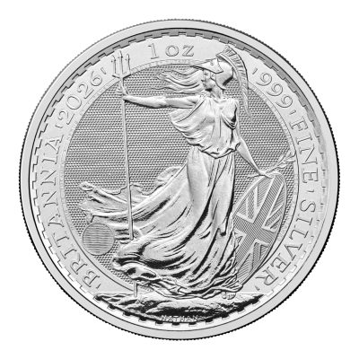 2025年 (新品) イギリス「ブリタニア」白金 純プラチナ 1/10オンス
