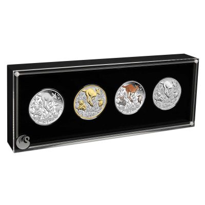 2024 (New) Australian The Perth Mint 125th Anniversary Silver 1 oz Coin【4 Coin Set】