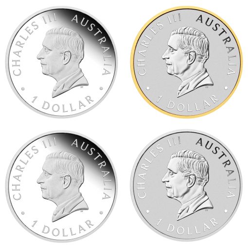 2024 (New) Australian The Perth Mint 125th Anniversary Silver 1 oz Coin【4 Coin Set】 - Image 3
