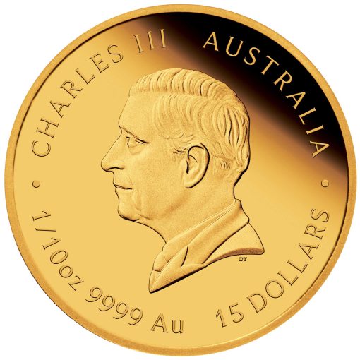 2026年 (新品) オーストラリア「干支 十二支・午年 馬年」純金 1/10オンス プルーフ 金貨 - 画像 (3)