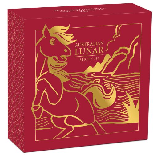 2026年 (新品) オーストラリア「干支 十二支・午年 馬年」純金 1/10オンス プルーフ 金貨 - 画像 (5)