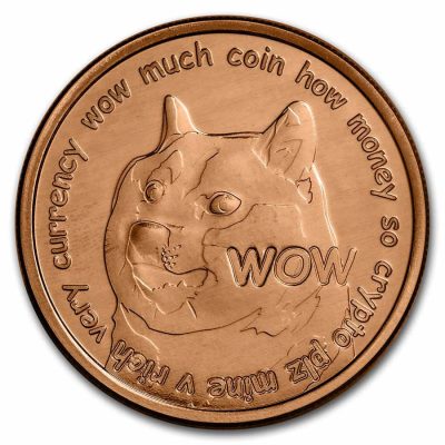 (New) USA Dogecoin Copper 1 oz Round