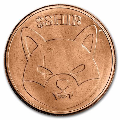 (New) USA Shiba Inu Copper 1 oz Round