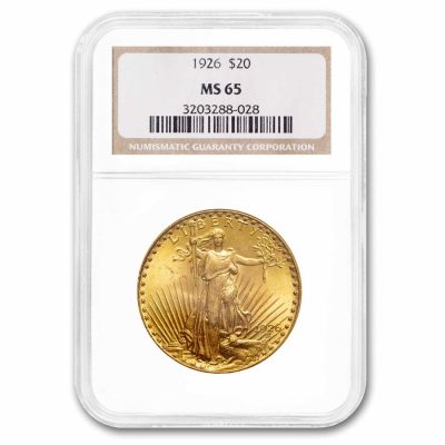 1926 (New) American Eagle St. Gaudens Gold PCGS MS65 1 oz Coin