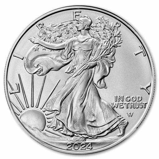 2024 (New) American Eagle Walking Liberty Silver 1 oz Coin NGC MS70 (First Day of Issue) - Image 2