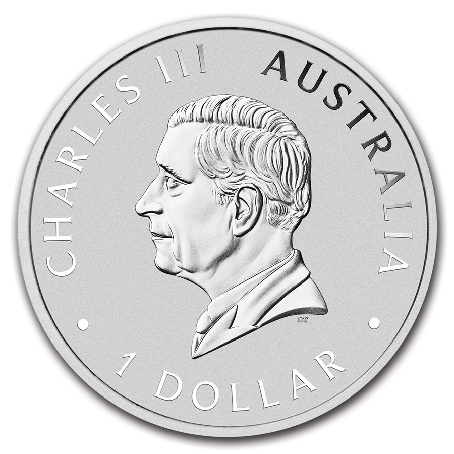 2024 (New) Australian Wombat Silver 1 oz Color Coin - Image 2