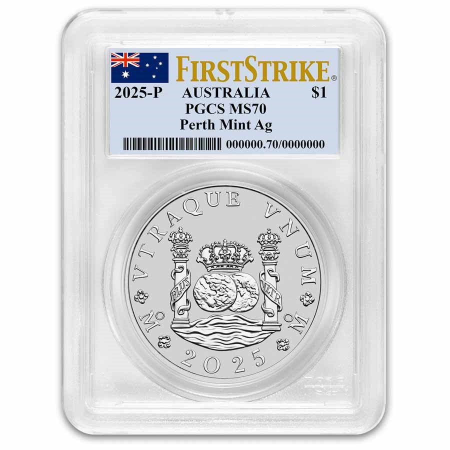2025 (New) Australia Proclamation Anniversary Pillar Dollar Silver 1 oz Coin PCGS MS70