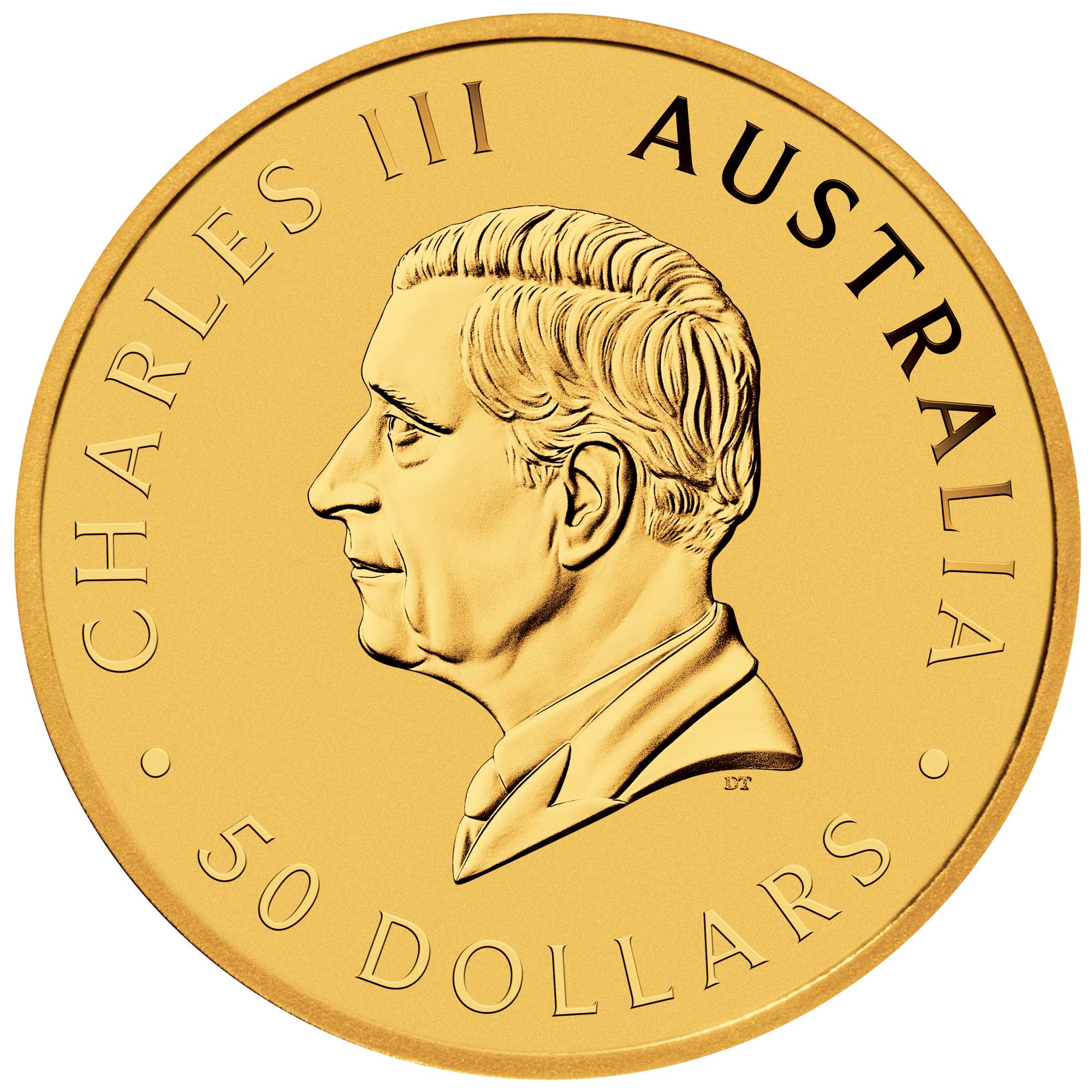 2026 (New) Australia Kangaroo Gold 1/2 oz Coin - Image 2