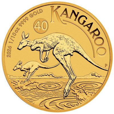 2026年 (新品) オーストラリア「カンガルー」純金 1/10オンス 金貨