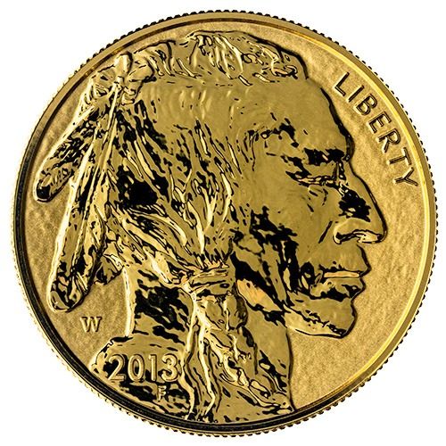 2013 (New) American Buffalo Gold 1 oz Reverse Proof Coin - Image 2