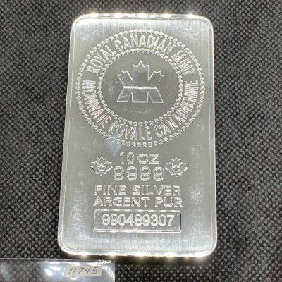 (New) Royal Canadian Mint Silver 10 oz Bar #11745