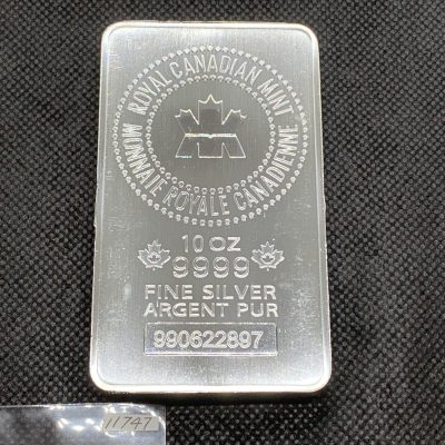 (New) Royal Canadian Mint Silver 10 oz Bar #11747