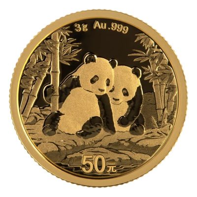 2026 (New) Chinese Panda Gold 3 gram Coin