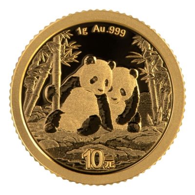 2026年 (新品) 中国「パンダ」純金 1グラム 金貨