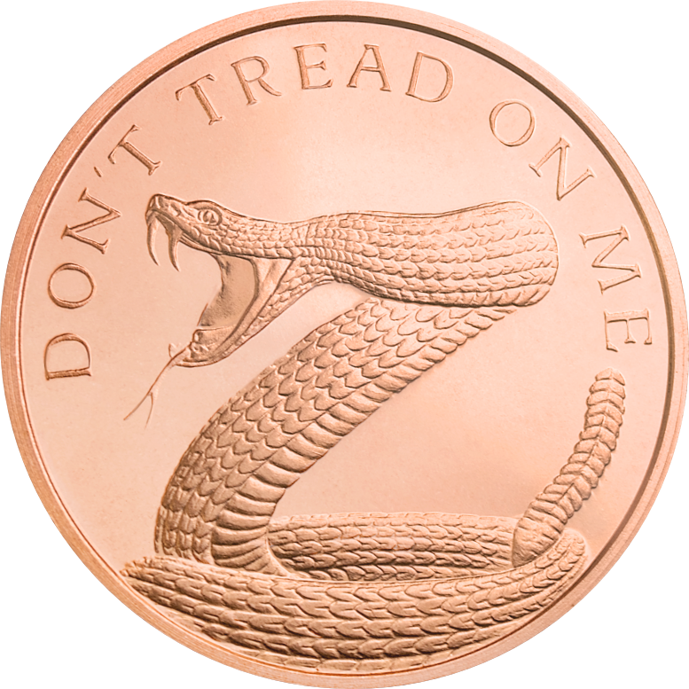 2025 (New) USA Don't Tread On Me Silver 1 oz Round
