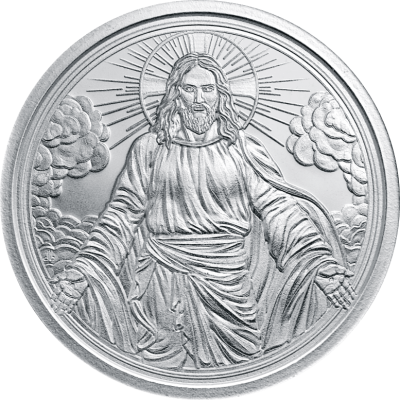 2025年 (新品) アメリカ「キリストは来る」純銀 1オンス メダル