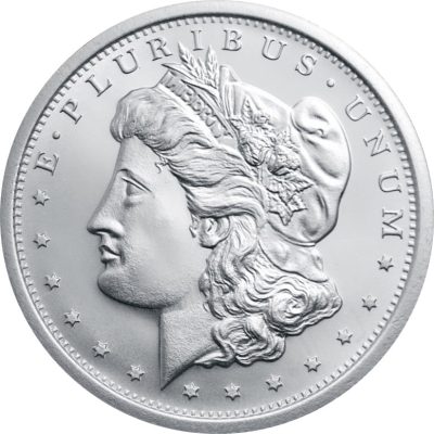 (新品) アメリカ「モルガンドル レプリカ」純銀 1オン ス メダル