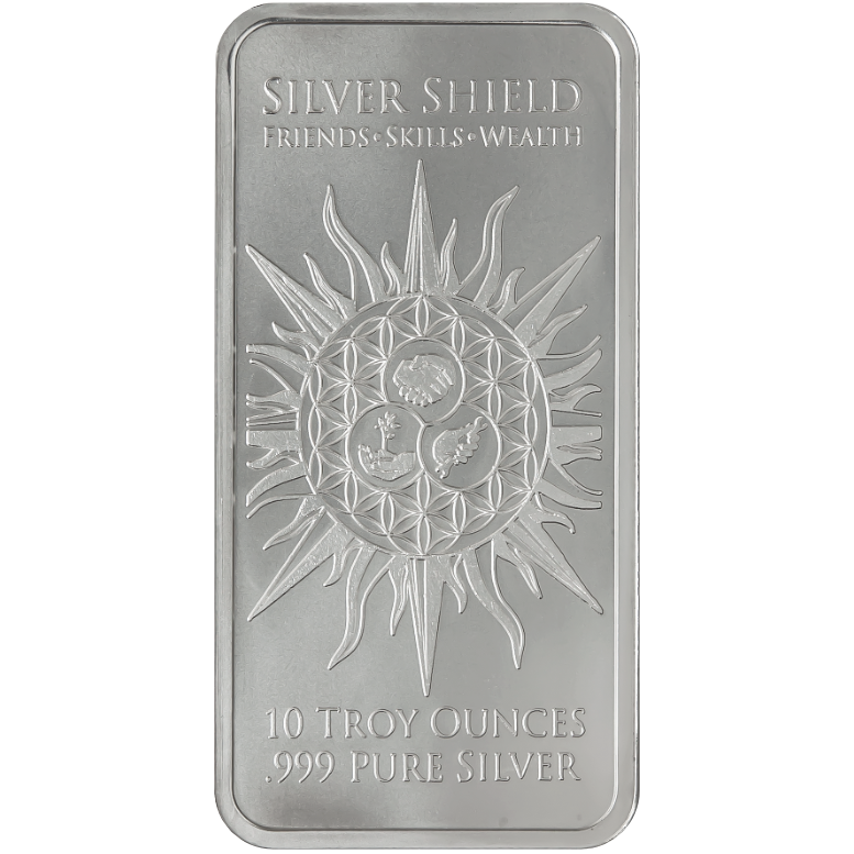 (New) USA Duality Silver 10 oz Bar - Image 2