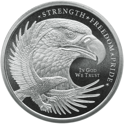 (新品) アメリカ「イーグル」純銀 1/4オンス メダル