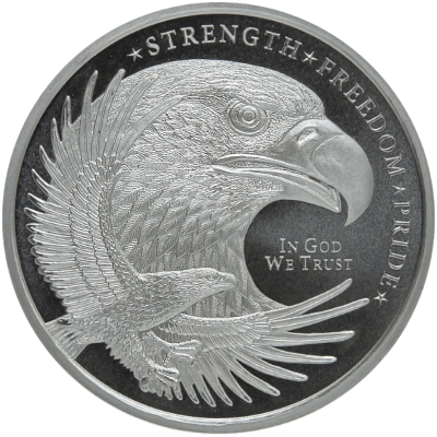 (New) USA Eagle Silver 1/2 oz Round